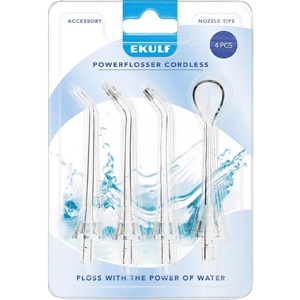 Ekulf PowerFlosser Premium Refill 4 stk produktbilde