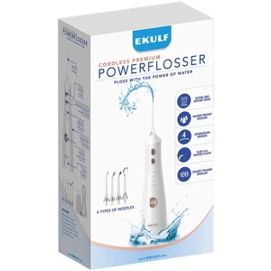 Ekulf PowerFlosser Premium White produktbilde