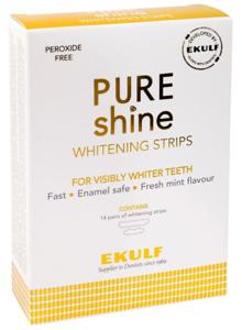 Ekulf PURE shine Whitening strips produkt bild