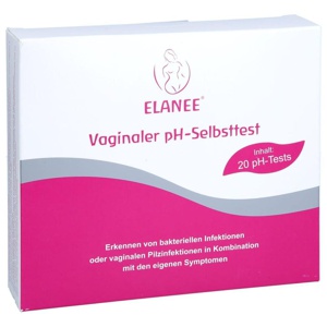 ELANEE pH-Test vaginal 20 St Test Produktbild