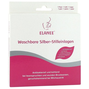 Elanee Stilleinlagen Silber waschbar Produktbild