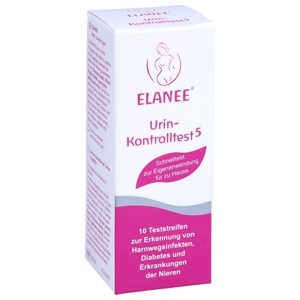 ELANEE Urin-Kontrolltest 5 10 St Teststreifen Produktbild