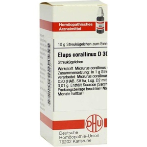 ELAPS corallinus D 30 Globuli Produktbild