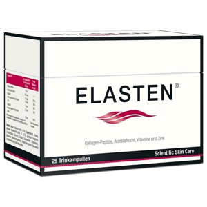 ELASTEN Trinkampullen mit Kollagen 3X28 St Trinkampullen Produktbild