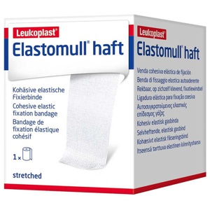 Elastomull haft 4 cmx4 m Fixierbinde Produktbild