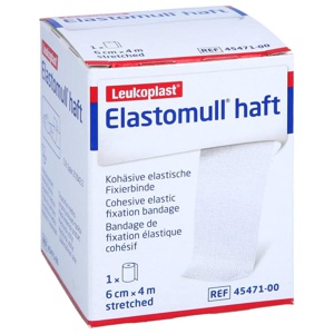 Elastomull haft 4m x 6 cm 10 Stück Produktbild