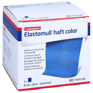 ELASTOMULL haft color 8 cmx20 m Fixierb.blau Produktbild