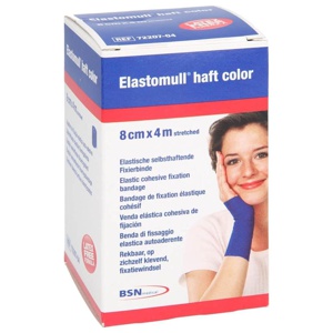 Elastomull haft 4mx8cm 72207, 1 St Binden Produktbild