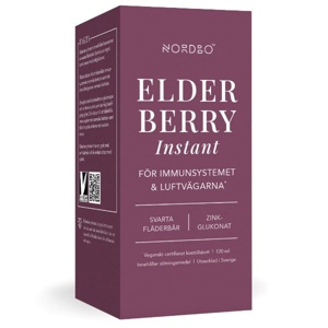 Nordbo Elderberry Instant 120 ml produktbillede