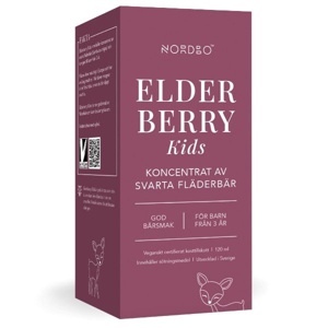 Nordbo Elderberry Kids 120 ml produktbillede