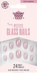 Elegant Touch Petite Glass Nails Sugar Snow produkt bild