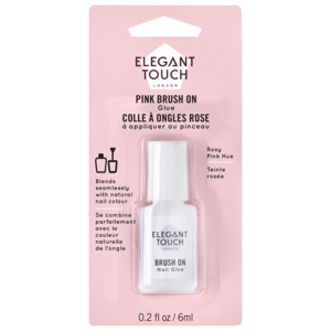 Elegant Touch Pink Brush On Glue 6 ml 6 ml produktbillede