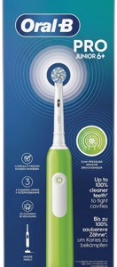 Elektrische Zahnbürste Kinder PRO Junior Green, ab 6 Jahren, 1 St Produktbild