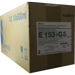 ELEKTROLYT Inf.-Lsg. 153 m.Glucose 5 Produktbild