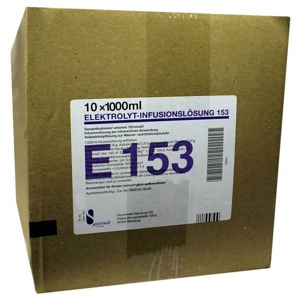 ELEKTROLYT Inf.-Lsg. 153 PE-Flasche Produktbild