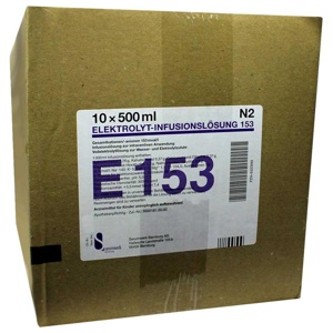 ELEKTROLYT Inf.-Lsg. 153 PE-Flasche Produktbild