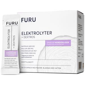 Elektrolyter + Dextros Nordiska Bär 30 stickpacks produkt bild