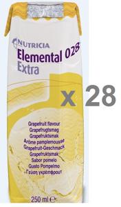 Elemental 028 Extra Liquid Grapefrukt 18x250 ml produkt bild