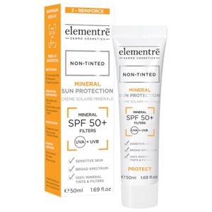 Elementre Mineral Sun Protection SPF50+ Non-Tinted 50ml produkt bild