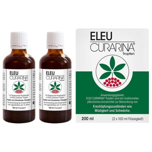 Eleu Curarina Tropfen, 2X100 ml Tropfen zum Einnehmen Produktbild