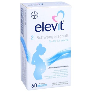 ELEVIT 2 Schwangerschaft Weichkapseln Produktbild