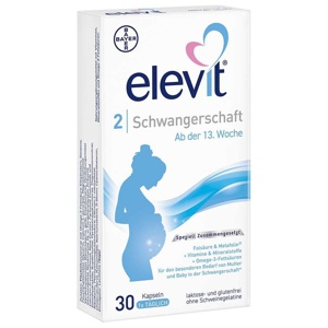 ELEVIT 2 Schwangerschaft Weichkapseln Produktbild
