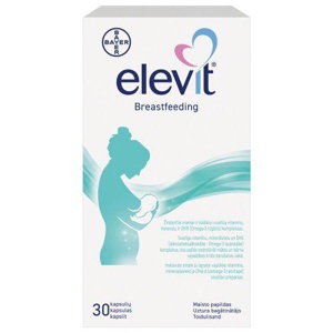 Elevit Breastfeeding kapslid N30 toote pilt