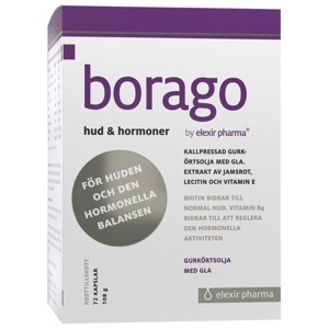 Borago Hud & Hormoner 72 kapslar produkt bild