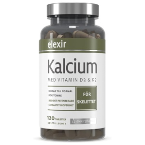 Elexir Kalcium 120 tabletter produkt bild