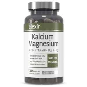 Kalcium Magnesium 120 tabletter produkt bild