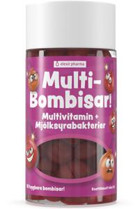Elexir Pharma Multi-Bombisar 60 tuggisar produkt bild