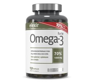 Elexir Omega-3 Forte 1000 mg 132 kapslar