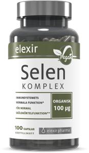 Organisk Selen Komplex 100 kapslar produkt bild