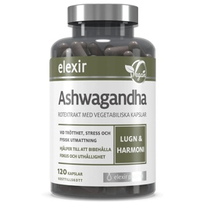 Elexir Pharma Ashwaganda 120 stk produktbilde