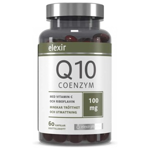 Elexir Pharma Coenzyme Q10 100mg 60 stk produktbilde
