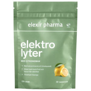 Elexir Pharma Elektrolyter Citron 150 g produkt bild