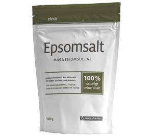 Elexir Pharma Epsomsalt 1000 g produkt bild