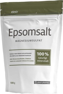 Elexir Pharma Epsomsalt 1000 g produktbilde