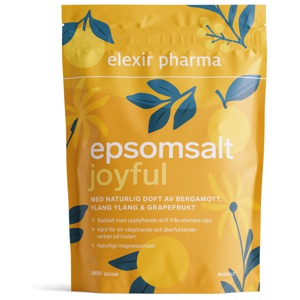Elexir Pharma Epsomsalt Joyful 1 kg produkt bild