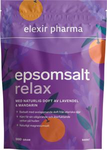 Elexir Pharma Epsomsalt Relax 1 kg produkt bild
