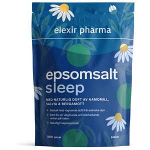 Elexir Pharma Epsomsalt Sleep 1 kg produkt bild