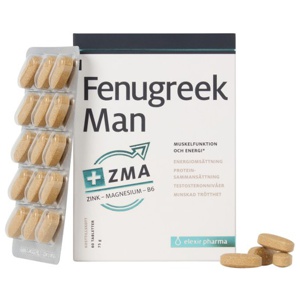 Elexir Pharma Fenugreek Man 60 tabletter produktbillede