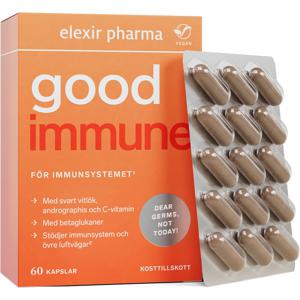 Elexir Pharma Good Immune 60 kapslar produkt bild