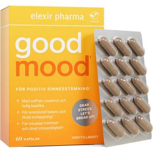 Elexir Pharma Good Mood 60 kapslar produkt bild