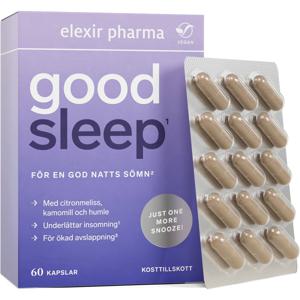 Elexir Pharma Good Sleep 60 kapslar produkt bild