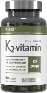 Elexir Pharma K2+D3 60 stk produktbilde