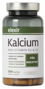 Elexir Pharma Kalcium 100 stk produktbilde