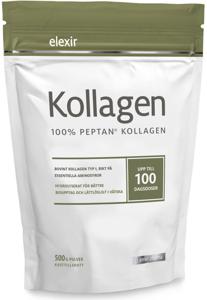 Elexir Pharma Kollagen 100 % Peptan 500 g produkt bild