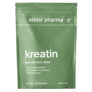 Elexir Pharma Kreatin Naturell 400 g produkt bild