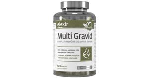 Elexir Pharma Multi Gravid 120 kapslar produkt bild